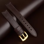 Kožený remienok na hodinky – Classic, tmavohnedý, hnedé prešitie Kožený remienok na hodinky 18/20/22/24mm, Classic, tmavohnedý s hnedým prešitím , ručne vyrobený z kvalitnej talianskej kože.